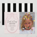 Search for sweet and sassy birthday invitations Pink