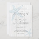 Search for starfish wedding invitations Destination