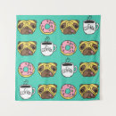 Recherche de chien de carlin art Illustration