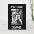 Recherche de gamer anniversaire cartes Rétro