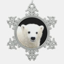 Search for polar bear ornaments Cub
