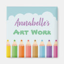 Search for crayons square magnets Drawing
