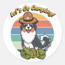 Search for lets go camping stickers Adventure