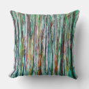 Recherche de peinture originale coussins Bleu