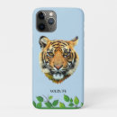 Recherche de visage tigre iphone coques Sauvage