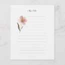 Search for lined floral stationery paper Flowers