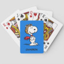 Search for snoopy playing cards Sunday paper