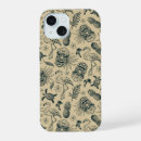 Search for vintage tropical pattern iphone cases Flamingo