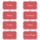 Search for spice stickers Minimalist