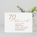 Recherche de soixante dix ans invitations Moderne
