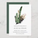 Search for cactus wedding invitations Modern