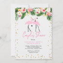 Search for tropical couples shower invitations Pink