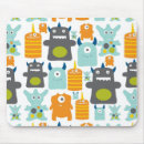 Search for cute monster mousepads Colourful