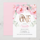 Search for rose gold first birthday Watercolor