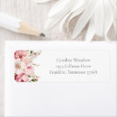 Recherche de pink baby shower return address labels Élégant