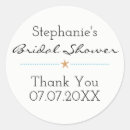Search for starfish bridal shower stickers Beach