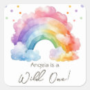 Search for wild one birthday stickers Boho
