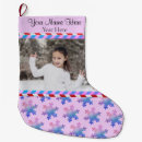 Search for pink and blue christmas stockings Girly