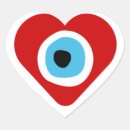 Search for red eyes stickers Heart