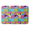 Search for boho bath mats Retro
