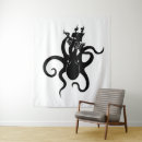 Recherche de poulpe noir et blanc posters Océan