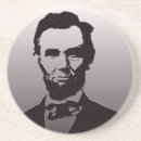Recherche de abraham lincoln dessous de verres Historique