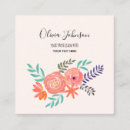 Recherche de couleur rose cartes visite Boulangerie