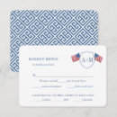 Search for flags horizontal rsvp cards Red white and blue
