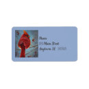 Search for berries return address labels Winter red berries