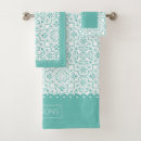 Search for damask pattern bath towels White