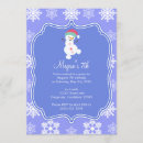 Recherche de snowman invitations Fête d'anniversaire
