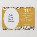 Search for golden frame wedding invitations Black and gold