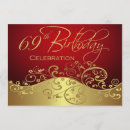 Search for 69th 5x7 invitations Celebration