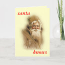 Search for naughty girl christmas cards Santa