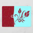 Search for ruby red wedding invitations Floral