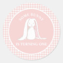 Search for bunny rabbits stickers First birthday