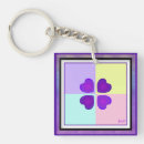 Search for colourful hearts keychains For her