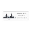 Search for new york city return address labels Skyline