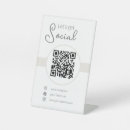 Search for social media signs Scan me