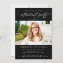 Search for retiree invitations Black and white