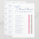 Search for blue bridal shower games Bride or groom