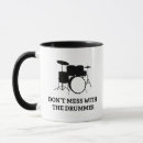 Search for funny drumming mugs Rock