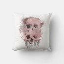 Search for pink skull pillows Goth