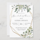 Recherche de gold frame bridal shower invitations Rustique
