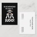 Recherche de self defense business cards Judo