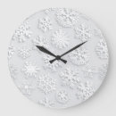 Recherche de flocons neige horloges Flocon de neige
