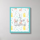 Search for llama nursery art Cute