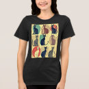 Recherche de chat stylisé tshirts Félin