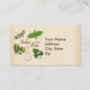 Recherche de herbs cartes visite Cuisine