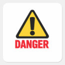 Search for danger sign stickers Hazard
